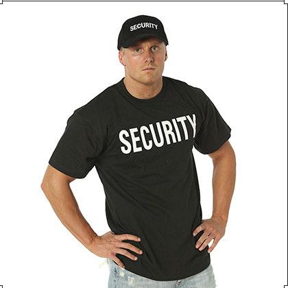 Man And Woman Security T-Shirt